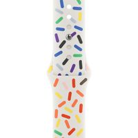 Apple Sport Band Apple Watch Series 1 t/m 9 / SE (38/40/41 mm) | Series 10 / 11 (42 mm) - Maat M/L - Pride Edition