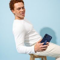 Callbuddy Hoesje met Strap Apple iPhone 17 Pro - Deep Marine
