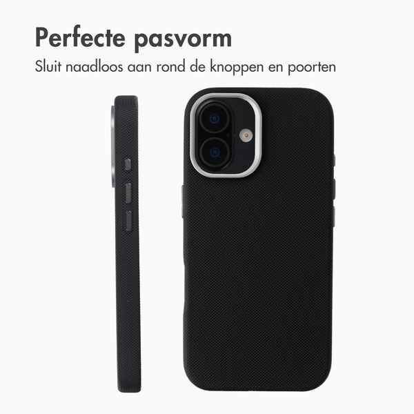 Accezz Mesh Backcover met MagSafe Apple iPhone 17 - Zwart