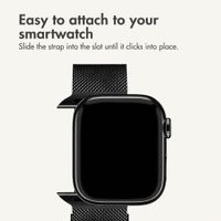 imoshion Milanese Magnetic Band Apple Watch | 44/45/46/49 mm - Black