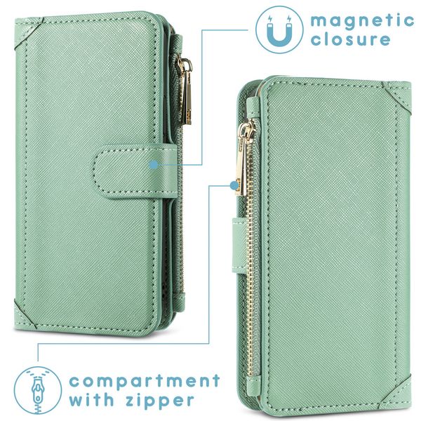 imoshion Luxe Portemonnee Samsung Galaxy S9 - Groen