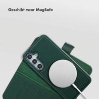 Selencia Olyn Uitneembare Bookcase met MagSafe Samsung Galaxy A35 / A55 - Groen