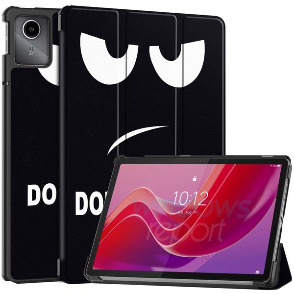 imoshion Trifold Design Bookcase Lenovo Tab M11 - Don't touch