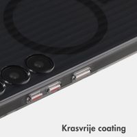 Accezz Lite Backcover met MagSafe | Fluted | Samsung Galaxy S24 - Zwart