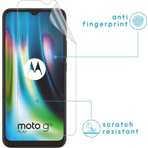 imoshion Screenprotector Folie 3 pack Motorola Moto E7 Plus / G9 Play