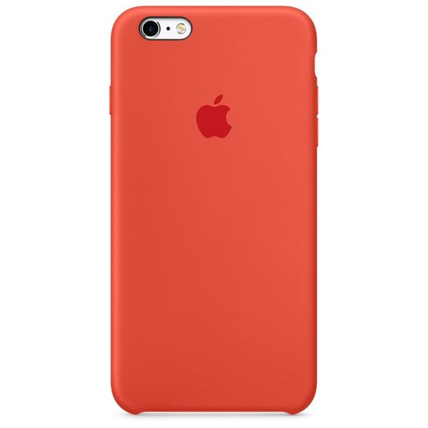 Apple Silicone Backcover iPhone 6(s) Plus - Orange