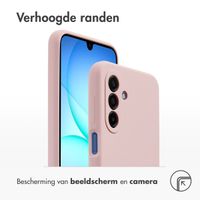 Accezz Liquid Silicone Backcover Samsung Galaxy A17 - Roze