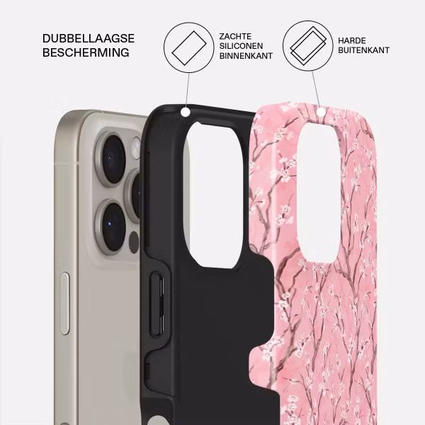 Burga Tough Backcover MagSafe Apple iPhone 16 Pro - Sakura