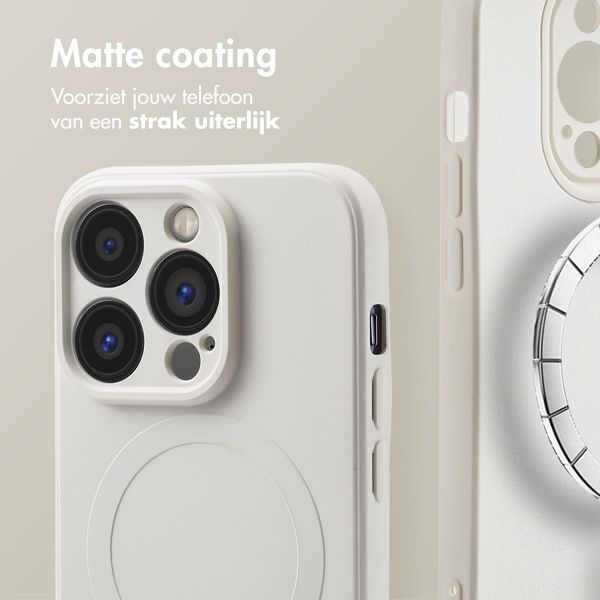 imoshion Color Backcover met MagSafe Apple iPhone 14 Pro Max - Beige