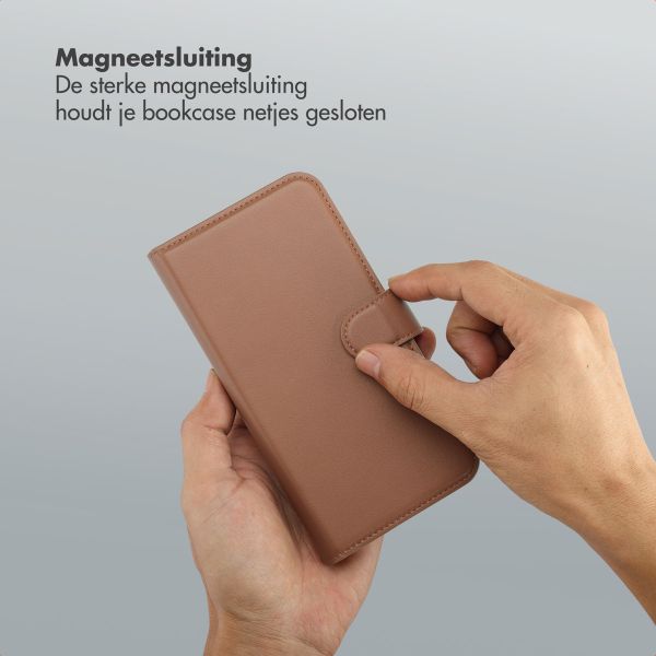 Selencia Olyn Uitneembare Bookcase met MagSafe Samsung Galaxy A35 / A55 - Bruin