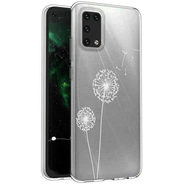 imoshion Design hoesje Samsung Galaxy A02s - Paardenbloem - Wit