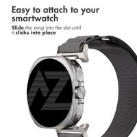 Accezz Nylon Alpine Band Samsung Galaxy Watch Ultra 2 (2026) / Ultra (2024/2025) - Dark Grey