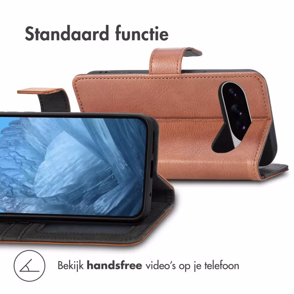 imoshion Luxe Bookcase Google Pixel 10 Pro XL - Bruin