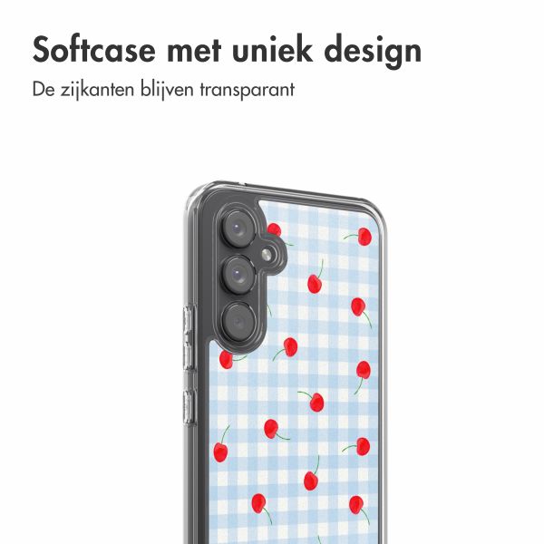 imoshion Design hoesje Samsung Galaxy A54 (5G) - Cherry Check