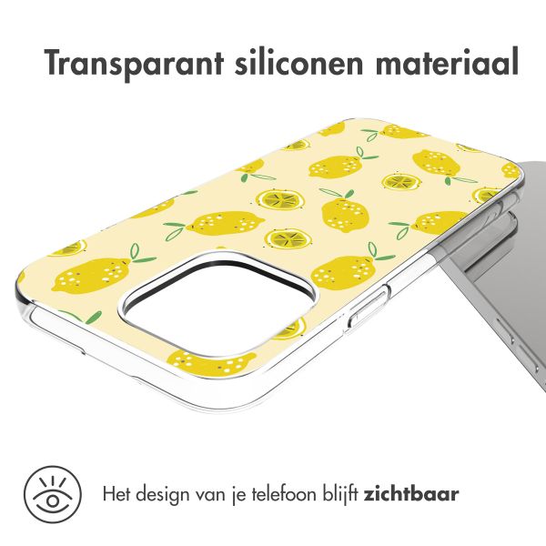 imoshion Design hoesje iPhone 14 Pro Max - Lemons