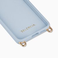 Selencia Rivièra MagSafe Backcover met afneembare haakjes Samsung Galaxy S26 - Powder Blue