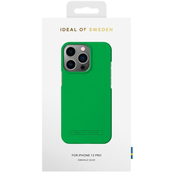 iDeal of Sweden Seamless Case Backcover iPhone 13 Pro - Emerald Buzz