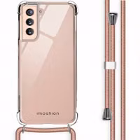 imoshion Backcover met koord Samsung Galaxy S21 - Rosé Goud