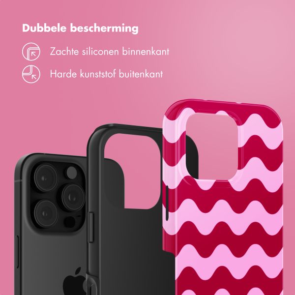 Selencia Vivid Backcover Apple iPhone 16 Pro - Wave Vibes Lipstick