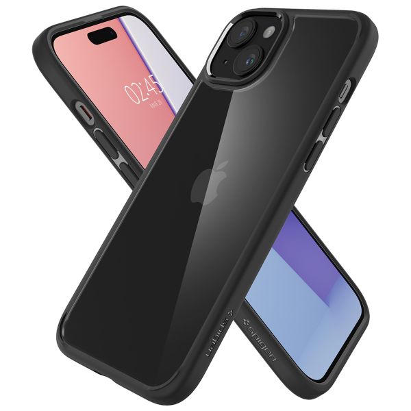 Spigen Ultra Hybrid Backcover Apple iPhone 15 - Matte Black