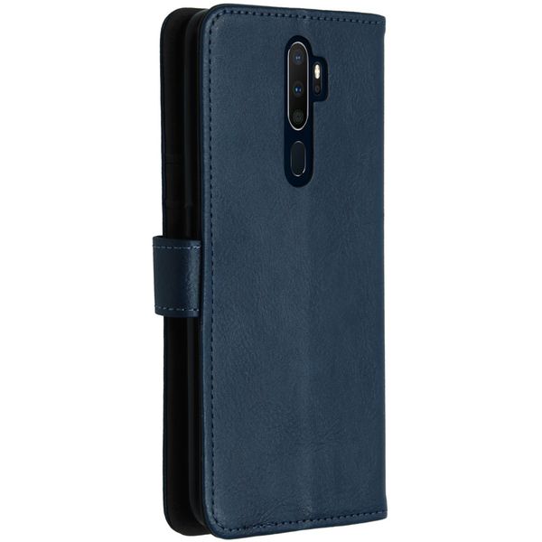 imoshion Luxe Bookcase Oppo A5 (2020) / Oppo A9 (2020) - Donkerblauw