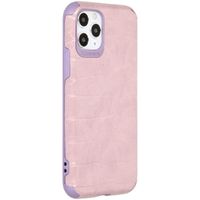 My Jewellery Croco Softcase Backcover iPhone 11 Pro - Paars