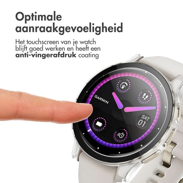 imoshion Full Cover Hardcase Garmin Venu 3s - Transparant