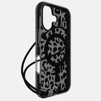 BodyGuardz Ace Pro MagSafe Backcover Apple iPhone 16 - Black / Leopard