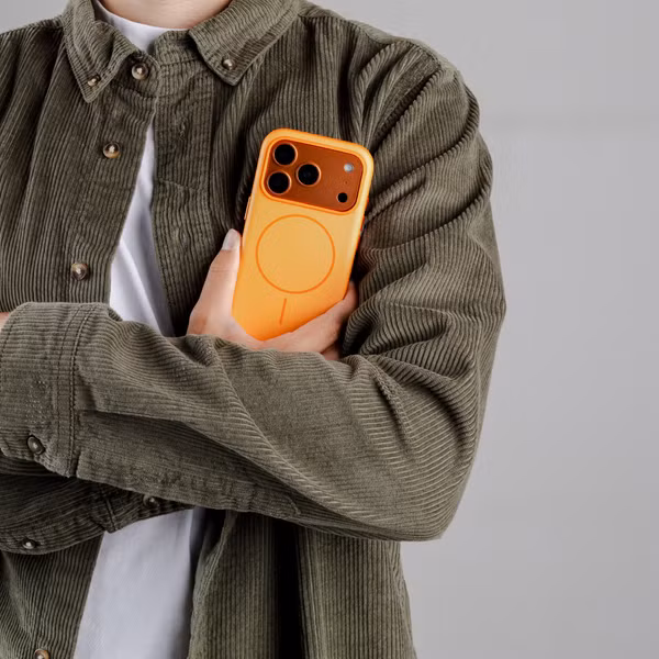 imoshion Color Backcover met Thin MagSafe Ring Google Pixel 11 / 11 Pro / 10 / 10 Pro - Oranje