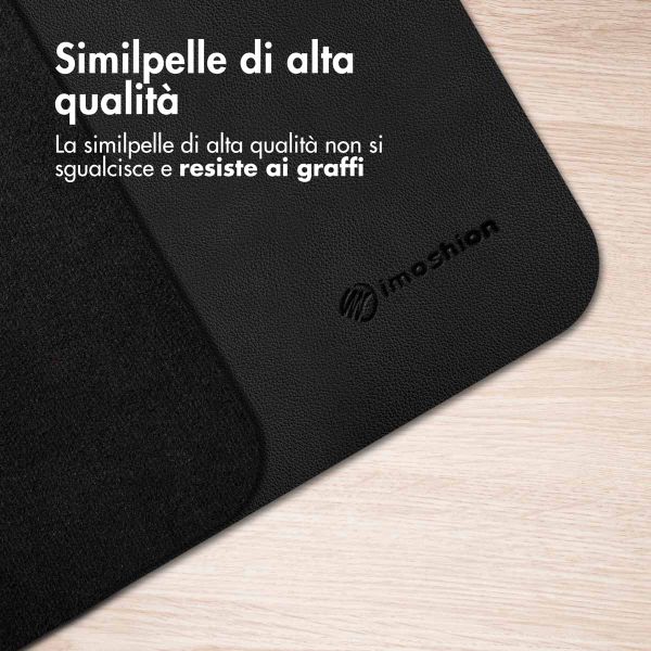 imoshion Bureau onderlegger 90 x 45 cm - M - Zwart