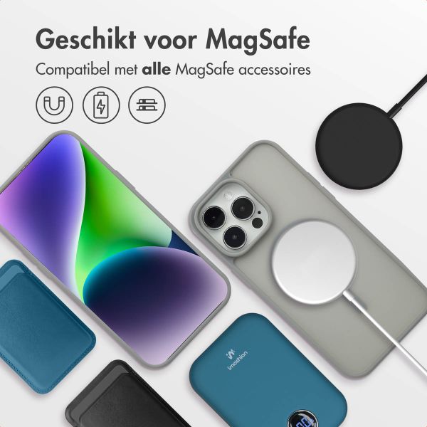 imoshion Color Guard Backcover met MagSafe iPhone 14 Pro Max - Grijs