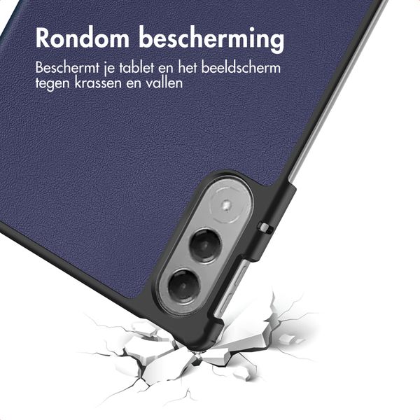 imoshion Trifold Bookcase Lenovo Yoga Tab - Donkerblauw
