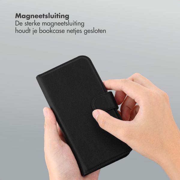 Accezz Edge Uitneembare Bookcase met MagSafe Apple iPhone 18 Pro / 17 Pro - Zwart