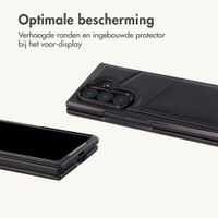 imoshion Kunstleren MagSafe Backcover met Pashouder Samsung Galaxy Z Fold 8 Ultra - Zwart