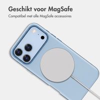 imoshion Color Backcover met Thin MagSafe Ring Apple iPhone 18 Pro Max / 17 Pro Max - Lichtblauw