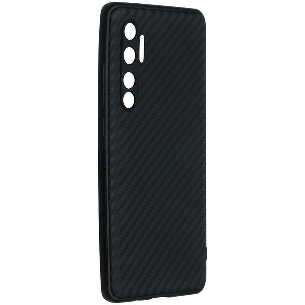 Carbon Softcase Backcover Xiaomi Mi Note 10 Lite - Zwart