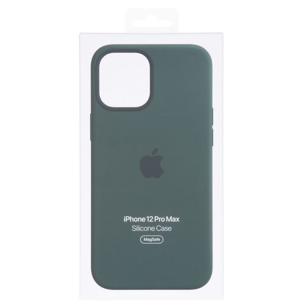 Apple Silicone Backcover MagSafe Apple iPhone 12 Pro Max - Cypress Green