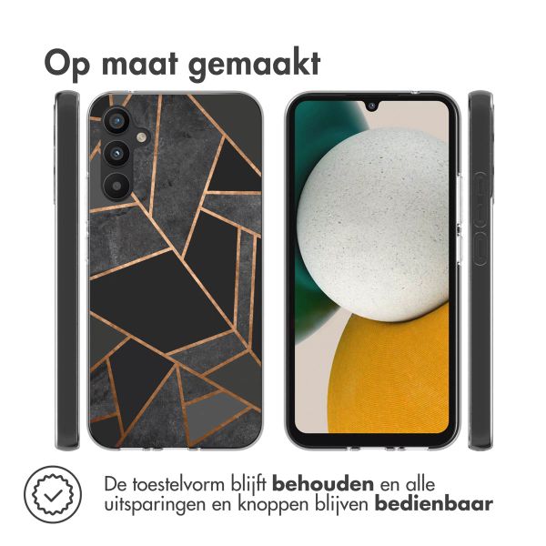 imoshion Design hoesje Samsung Galaxy A34 (5G) - Grafisch Koper / Zwart