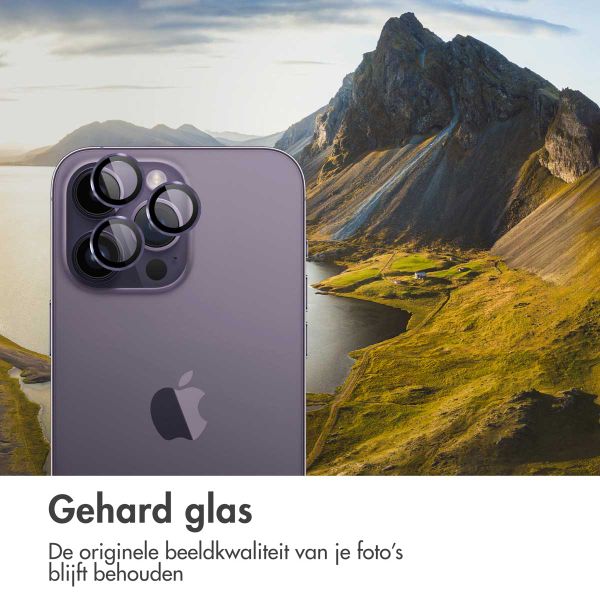 imoshion 2 Pack Camera lens protector Apple iPhone 14 Pro / 14 Pro Max - Paars