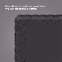 imoshion Kidsproof Backcover met handvat Samsung Galaxy Tab A11 / A9 8.7 inch - Zwart