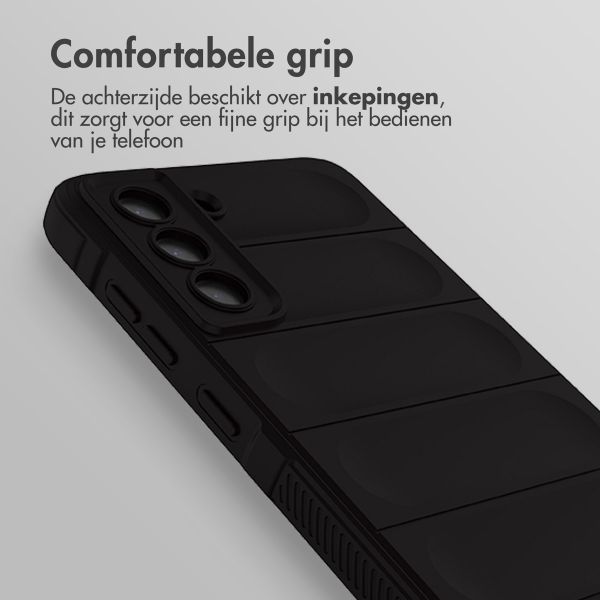 imoshion EasyGrip Backcover Samsung Galaxy S21 FE - Zwart