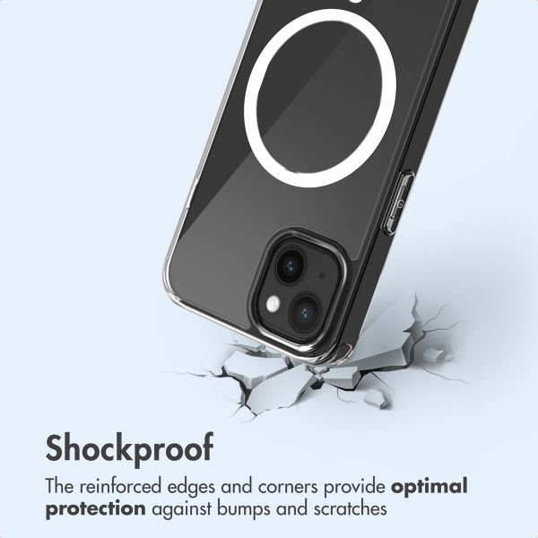 imoshion Protective Back Cover with MagSafe Apple iPhone 15 Plus - Transparent