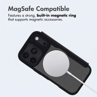 imoshion Transparent Wallet Case with MagSafe Apple iPhone 18 Pro / 17 Pro - Black