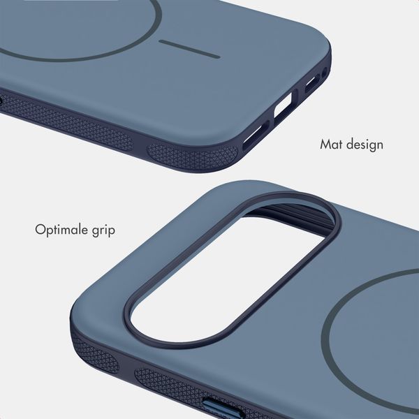 imoshion Color Backcover met Thin MagSafe Ring Google Pixel 11 / 11 Pro / 10 / 10 Pro - Donkerblauw