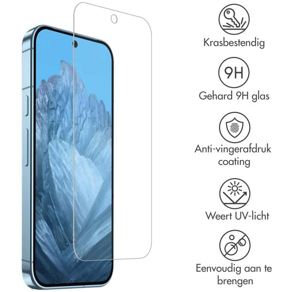 Accezz Gehard Glas Screenprotector 2-pack Google Pixel 9 / 9 Pro / 10 / 10 Pro