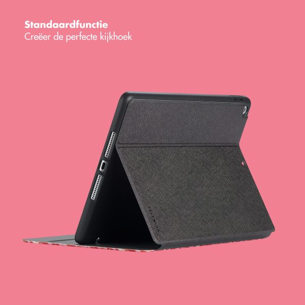 Selencia Vivid tablethoes Apple iPad 9 (2021) 10.2 inch / iPad 8 (2020) 10.2 inch / iPad 7 (2019) 10.2 inch - Wild Spots Lipstick
