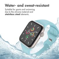 imoshion Silicone⁺ Strap Apple Watch | 44/45/46/49 mm - Size M/L - Sapphire Blue
