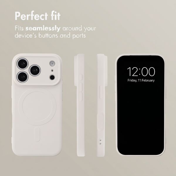 imoshion Colour Back Cover with MagSafe Apple iPhone 18 Pro Max / 17 Pro Max - Beige