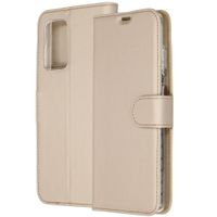 Accezz Wallet Softcase Bookcase Samsung Galaxy A72 - Goud