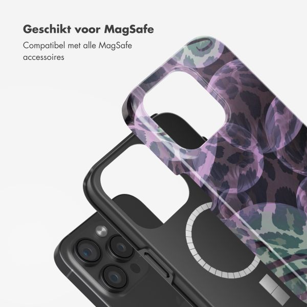 Selencia Vivid Backcover met MagSafe Apple iPhone 15 Pro - Leo Bubble Green